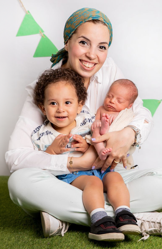 Shahenda and children